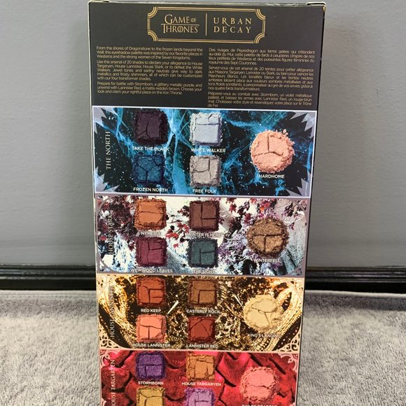 BNIB HTF Urban Decay Game of Thrones Eyeshadow Palette - Picture 3 of 13